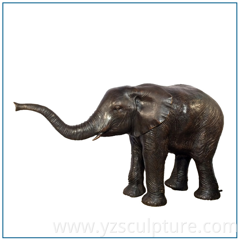 Bronze Elephant Sculpture